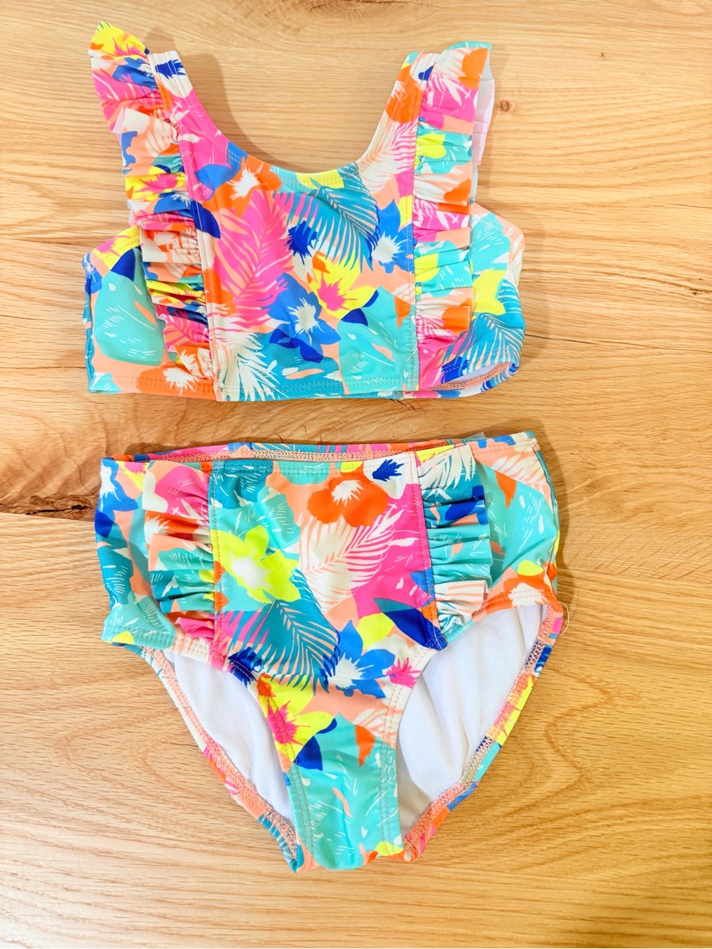 Cat & Jack Floral Bikini- 3T